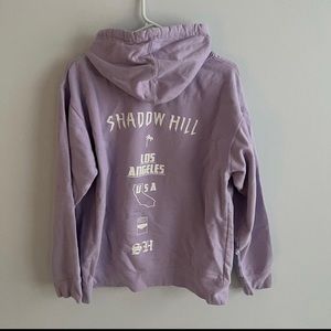SHADOW HILL lavender hoodie